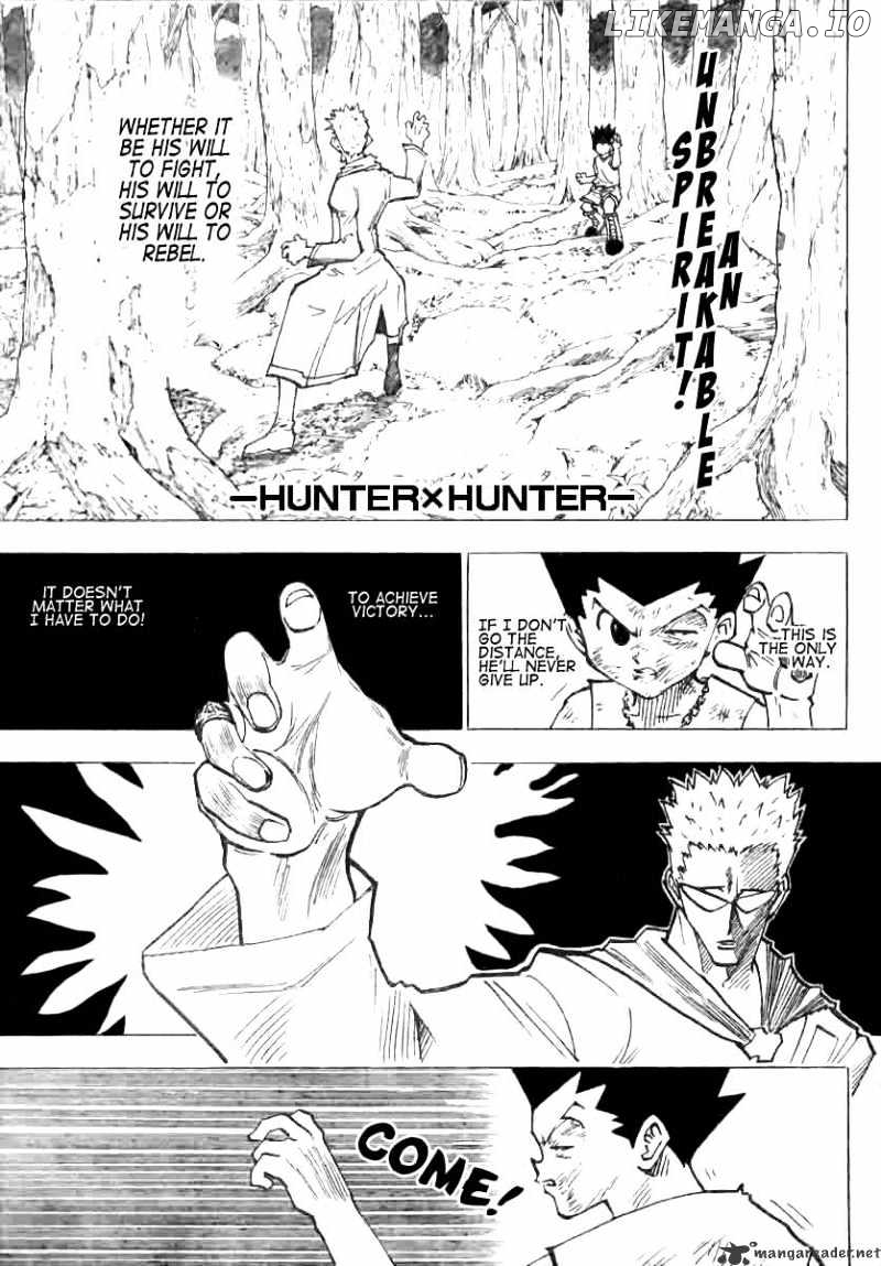 Hunter x Hunter, Chapter 179 image 01